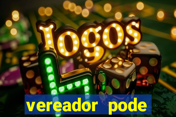 vereador pode patrocinar time de futebol